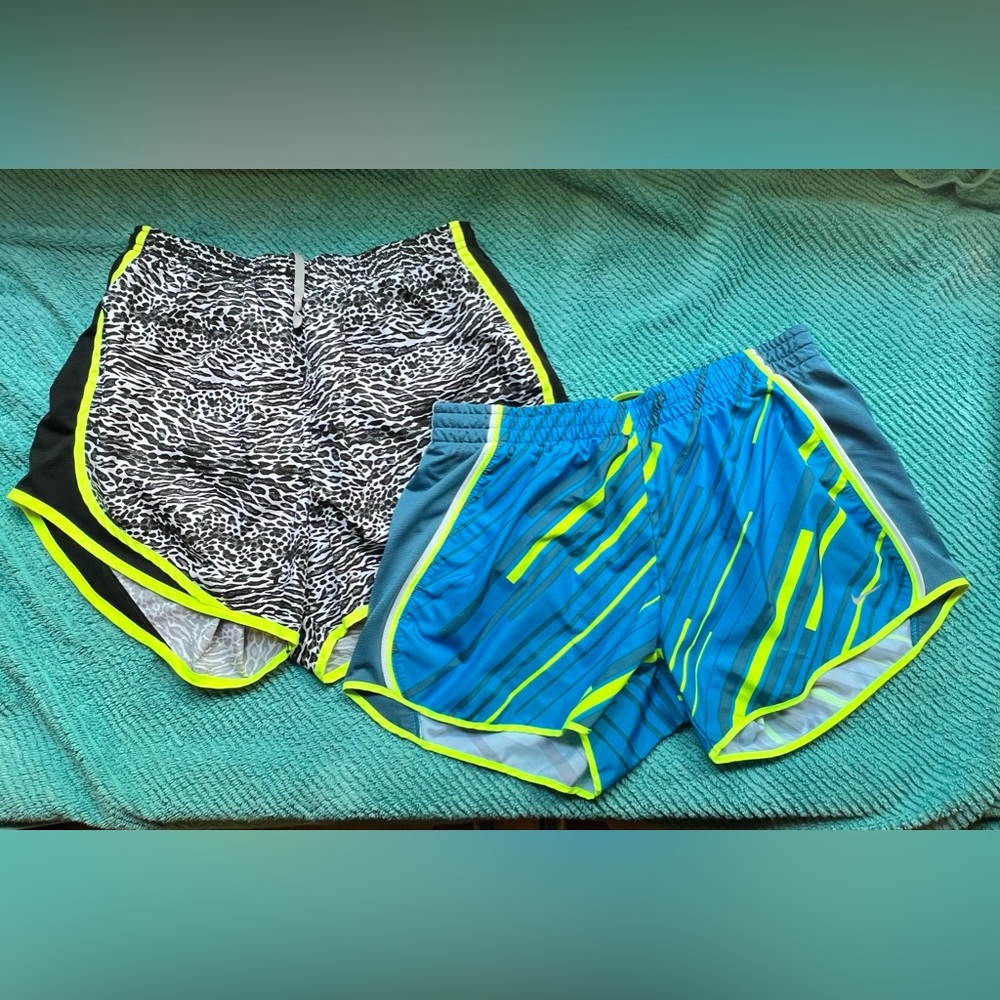 2 women’s medium Nike Dri Fit Shorts